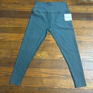 NWT BEYOND YOGA Spacedye green Caught In The Midi High Waisted leggings XL